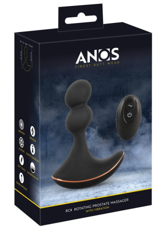 RC Rotating Prostate Massager with Vibration